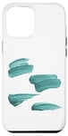 Coque pour iPhone 13 Pro Max Couleur de la peinture turquoise