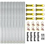 E-Track 34 st Surrningssats - VEVOR - Universal Surrningsbandssats Tillbehör