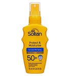 Soltan Protect & Moisturise SPF50+ 75ml Mini Sun Cream Spray