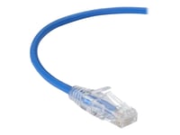 Black Box Slim-Net - Patch-Kabel - Rj-45 (Hane) Till Rj-45 (Hane) - 61 Cm - Utp - Cat 6A - Startad, Formpressad, Tvinnad - Blå