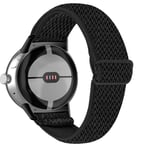 Holdbart Google Pixel Watch sportsarmbånd - Svart