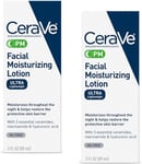 Cerave Cerave Facial Moisturizing Lotion Pm 3 Oz Pack of 2