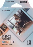 Papier Photo instantané Fujifilm Instax Square Sunset 10 films
