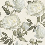 WOW Tapet Peony Naturligt Non-woven Tapeter 10mx52cm