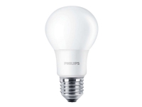 Philips CorePro LEDbulb - LED-glödlampa - form: A60 - glaserad finish - E27 - 8 W (motsvarande 60 W) - klass F - varmt vitt ljus - 2700 K - matt