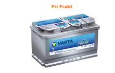 Varta Start-Stop Plus AGM batteri  A6 xEV 12 V 80 Ah CCA 800 A (EN)