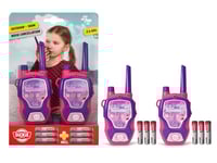 Dickie Pink Drivez Walkie Talkie 100m 2,4GHz pinkki lasten radiopuhelin