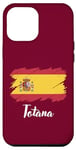 Coque pour iPhone 13 Pro Max Totana Espagne Drapeau Espagne Totana