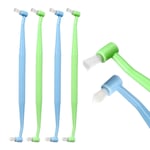8 Pcs Interspace Brushes Wisdom Teeth Manual Toothbrush Interdental Tufted
