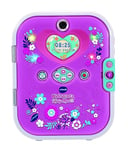 VTech KidiSecrets Selfie Music 2.0, Journal Secret interactif pour Enfants avec Double caméra et MP3, Agenda électronique avec écran Couleur et Clavier, Langue Italienne, Piles incluses, 6-12 Ans