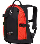 Haglöfs Tight XS ryggsäck True Black/Habanero-3LR OneSize - Fri frakt