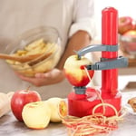 Amorus Tool Mandolin Red Skin Elektrisk automatisk potatisskivare Jordgubbsfrukt Päron Snabb äppelskalare