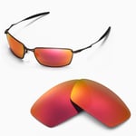 Walleva Replacement Lenses for Oakley Square Whisker Sunglasses-Multiple Options