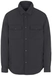 Armani Exchange Men's Long Sleeves, Big Front Pockets, Casual fit Denim Jacket, Schwarz, XL