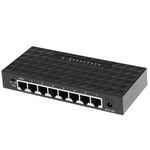 perfk 8Ports Fast Ethernet Switch LAN Splitter VLAN Network Hub Networking Port