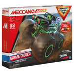 Meccano - Buggsats Monster Jam Grave Digger Grön 127 Delar Modelleksaker