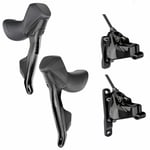 Sram Rival Etap AXS D1 Front & Rear Disc Brake Set - 12 Speed Black / Pair