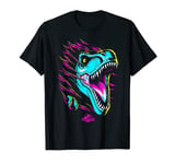 Jurassic World Neon T-Rex T-Shirt