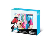 Disney Minnie Mouse Mimmi Pigg matlåda och vattenflaska i presentkartong
