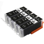 4 Black (PGI) Ink Cartridges C-570 for Canon PIXMA MG5753 MG7750 TS5051 TS8050