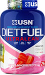 Diet Fuel Ultralean Strawberry 2KG: Meal Replacement Shake, Diet Protein Powders