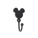 Mickey Mouse Curtain Tieback Hooks Matt Black