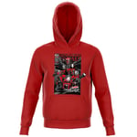 Guardians of the Galaxy The Freakin' Comic Book Cover Kids' Hoodie - Red - 11-12 ans