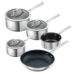 Allround Cookware Set 5pc, Saucepan, Frying pan & Milk pan