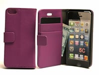 Standcase Plånboksfodral iPhone 5C (Lila)