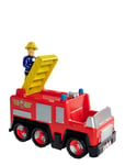 Fireman Sam Jupiter Fire Truck With Sam Figurine Red Simba Toys