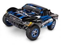 Traxxas Slash 2WD Brushed Rtr 1:10 short Course Race Truck Blue With Akku + 4A