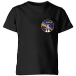 NASA Vintage Rainbow Shuttle Kids' T-Shirt - Black - 11-12 Years