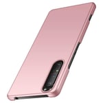 anccer Compatible for Sony Xperia 1 II Case, [Colorful Series] [Ultra-Thin] [Anti-Drop] Premium Material Slim Full Protection Cover For Sony Xperia 1 II (Smooth Rose Gold)
