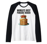 World's Best Pancake Maker Raglan Baseball Tee