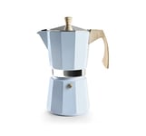 IBILI Tuscany Express Moka Pot, 6 Cups, 300 ml, Cast Aluminium, Safe for Induction Hob