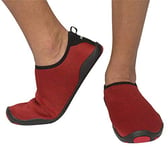 Cressi Unisex Adult Black Aqua Socks Lombok Water Shoes - Red, UK 5.5/ EU 38