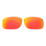 Walleva Fire Red Polarized Replacement Lenses For Maui Jim Hema Sunglasses