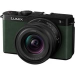 Panasonic LUMIX S9 -systemkamera + 18-40 mm -objektiv, olivgrön