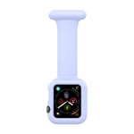 Apple Watch 44mm skal sjuksköterskeklocka ljusblå