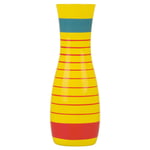 Anton Studio Designs - Yellow Halo Vase | 30cm Tall | Narrow Vase | Mouth Blown Glass, Hand Painted, Explore The Halo Range