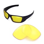 New Walleva Yellow Replacement Lenses For Oakley Fuel Cell Sunglasses