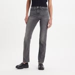 Women's LEVI'S 314 Premium, Shaping Straight Jeans Stretch Grey W30 L30 NEW