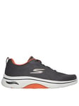 Skechers Go Walk Arch Fit 2.0 Lace Up Trainers - Grey, Grey, Size 6, Men