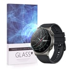 BECEMURU HuaWei Watch GT 2 Pro Screen Protector, Huafly 9H Full Coverage Screen Tempered Glass Protector for HuaWei Watch GT 2 Pro/GT 2 Pro ECG Smartwatch (3 Pack)