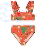 Molo Fin Bikini Strawberry Red | Röd | 122/128 cm