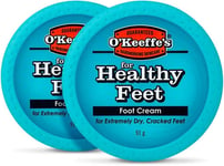 O’Keeffe’s® Jar Healthy Feet 91g (2 Pack) 