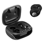 1X(Wireless Earphone Bone Conduction Headphones Clip on Open Earbuds Bone Conduc