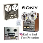Sony tape recorder reel to reel operation instruction service manual cdr