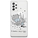 ERT GROUP Coque de téléphone Portable pour Samsung A52 5G / A52 LTE 4G / A52S 5G Original et sous Licence Officielle Disney Motif Winnie The Pooh and Friends 008, partiel imprimé