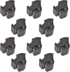 Spares2go Pan Grid Rubber Buffer for Hotpoint Oven Cooker Hob (Pack of 10)